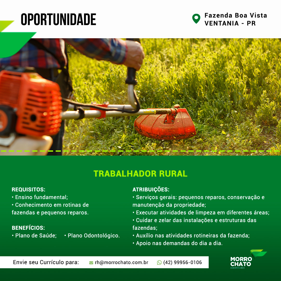 Morro Chato Agropecuária | Agricultura, Pecuária e Reflorestamento