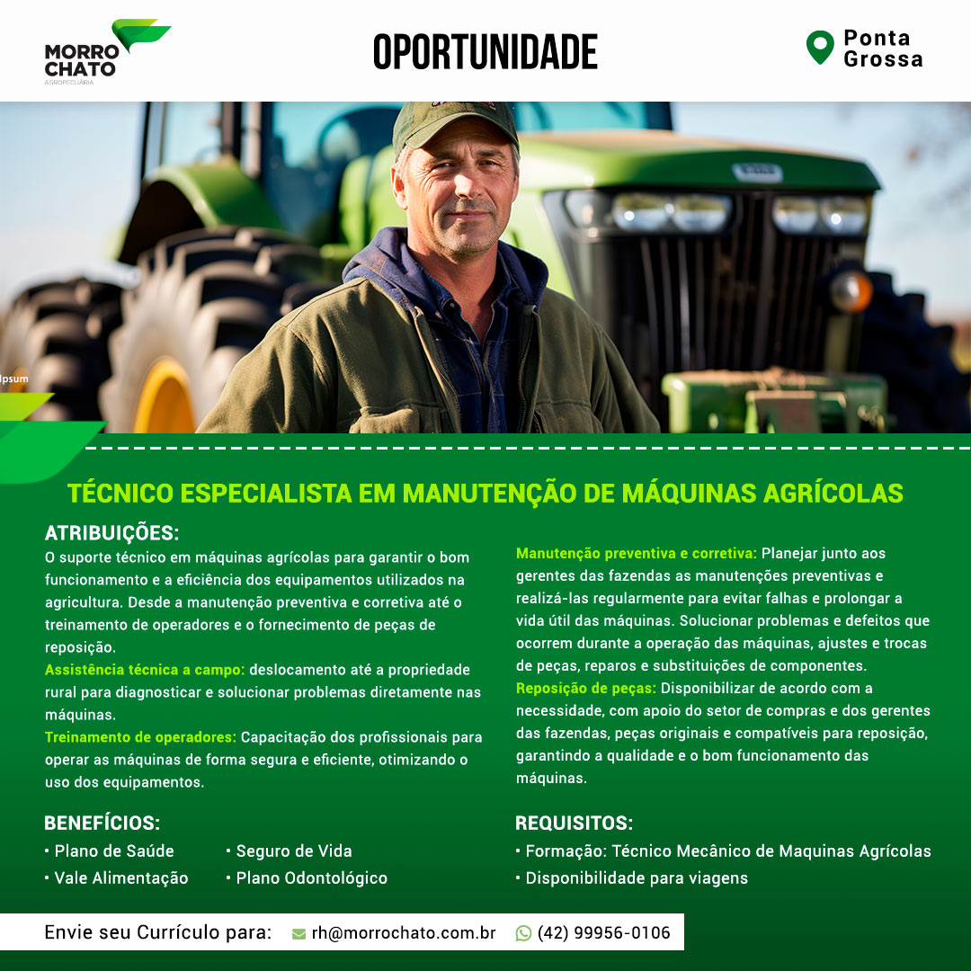 Morro Chato Agropecuária | Agricultura, Pecuária e Reflorestamento