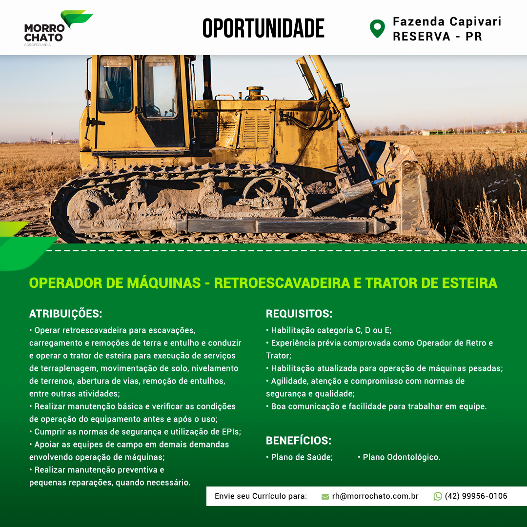 Morro Chato Agropecuária | Agricultura, Pecuária e Reflorestamento